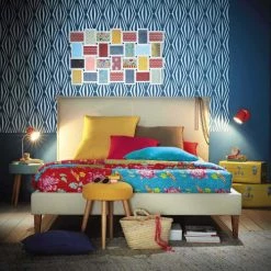 Maisons Du Monde Coffres Et Malles 2 Malles En Métal Jaunes -Coffres et malles Soldes 2 malles en metal jaunes 1000 7 30 122169 6