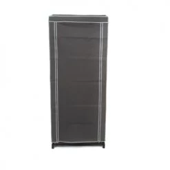 Compactor Aménagements De Placard Et De Dressing Armoire Penderie Housse Grise H180cm -Coffres et malles Soldes armoire penderie housse grise h180cm 4