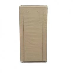 Compactor Aménagements De Placard Et De Dressing Armoire Penderie Housse Zippée Marron H148cm -Coffres et malles Soldes armoire penderie housse zippee marron h148cm 3