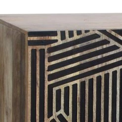 Mathi Design Commodes Et Cabinets Buffet Bois L177 -Coffres et malles Soldes buffet bois l177 3