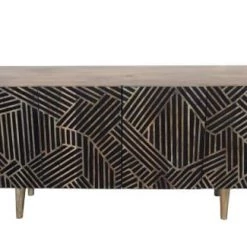 Mathi Design Commodes Et Cabinets Buffet Bois L177 -Coffres et malles Soldes buffet bois l177 4