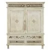 Maisons Du Monde Commodes Et Cabinets Cabinet 2 Portes 4 Tiroirs Vert Grisé -Coffres et malles Soldes cabinet 2 portes 4 tiroirs vert grise 1000 5 28 219747 1
