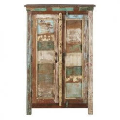 Maisons Du Monde Commodes Et Cabinets Cabinet 2 Portes Effet Vieilli