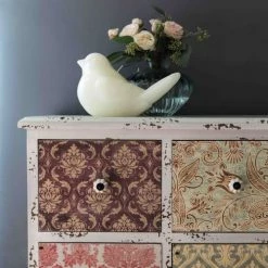 Maisons Du Monde Commodes Et Cabinets Cabinet De Rangement 12 Tiroirs Blanc Cassé -Coffres et malles Soldes cabinet de rangement 12 tiroirs blanc casse 1000 8 26 130160 7