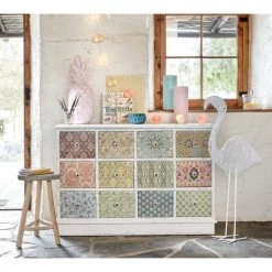 Maisons Du Monde Commodes Et Cabinets Cabinet De Rangement 12 Tiroirs Blanc Cassé -Coffres et malles Soldes cabinet de rangement 12 tiroirs blanc casse 1000 8 26 130160 8