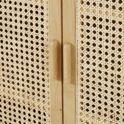 Maisons Du Monde Commodes Et Cabinets Cabinet De Rangement 2 Portes Cannage En Rotin -Coffres et malles Soldes cabinet de rangement 2 portes cannage en rotin 1000 5 11 219730 3