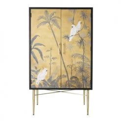 Maisons Du Monde Commodes Et Cabinets Cabinet De Rangement 2 Portes Décor Tropical Peint
