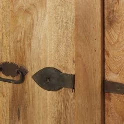 Maisons Du Monde Commodes Et Cabinets Cabinet De Rangement 2 Portes En Manguier Massif -Coffres et malles Soldes cabinet de rangement 2 portes en manguier massif 1000 10 14 187384 5