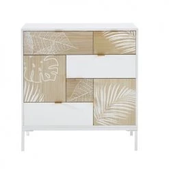 Maisons Du Monde Commodes Et Cabinets Cabinet De Rangement 5 Portes 2 Tiroirs Décor Sculpté