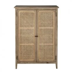 Maisons Du Monde Commodes Et Cabinets Cabinet De Rangement En Cannage 2 Portes