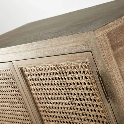 Maisons Du Monde Commodes Et Cabinets Cabinet De Rangement En Cannage 2 Portes 5 Maisons Du Monde Commodes Et Cabinets Cabinet De Rangement En Cannage 2 Portes – Image 3