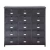 Maisons Du Monde Commodes Et Cabinets Cabinet De Rangement Indus En Métal Noir L 88 Cm -Coffres et malles Soldes cabinet de rangement indus en metal noir l 88 cm 1000 6 5 110336 1