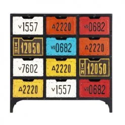 Maisons Du Monde Commodes Et Cabinets Cabinet De Rangement Indus Multicolore