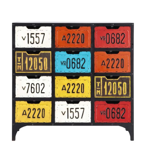 Maisons Du Monde Commodes Et Cabinets Cabinet De Rangement Indus Multicolore 3 Maisons Du Monde Commodes Et Cabinets Cabinet De Rangement Indus Multicolore