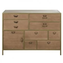Maisons Du Monde Commodes Et Cabinets Cabinet De Rangement Industriel 8 Tiroirs