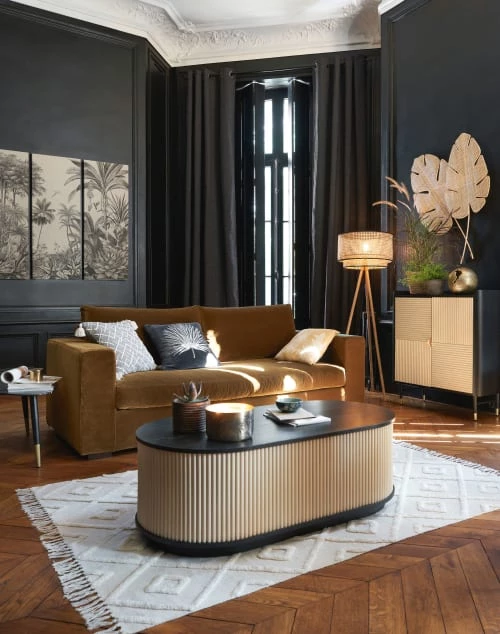 Maisons Du Monde Commodes Et Cabinets Cabinet De Rangement Vintage 2 Portes Structure Noire 5 Maisons Du Monde Commodes Et Cabinets Cabinet De Rangement Vintage 2 Portes Structure Noire – Image 4