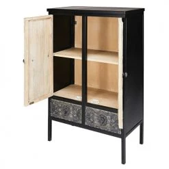 Maisons Du Monde Commodes Et Cabinets Cabinet En Métal Et Manguier Sculpté 10 Maisons Du Monde Commodes Et Cabinets Cabinet En Métal Et Manguier Sculpté -Coffres et malles Soldes cabinet en metal et manguier sculpte 1000 0 23 166073 3