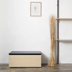 Sodiake Coffres Et Malles Caisson De Rangement Avec Tiroir - Bois Robuste Au Design élégant -Coffres et malles Soldes caisson de rangement avec tiroir bois robuste au design elegant 2