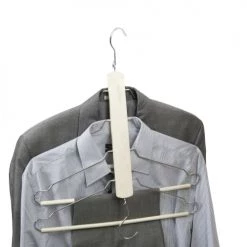 Compactor Aménagements De Placard Et De Dressing Cintre 4 En 1 40,5x2,5xH49,5cm -Coffres et malles Soldes cintre 4 en 1 40 5x2 5xh49 5cm 3