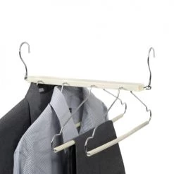 Compactor Aménagements De Placard Et De Dressing Cintre 4 En 1 40,5x2,5xH49,5cm -Coffres et malles Soldes cintre 4 en 1 40 5x2 5xh49 5cm 4