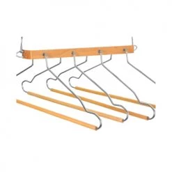 Five Simply Smart Aménagements De Placard Et De Dressing Cintre Bois 4 Chemises Ou Pantalons -Coffres et malles Soldes cintre bois 4 chemises ou pantalons 2