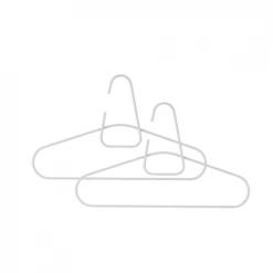 Zone Denmark Aménagements De Placard Et De Dressing Cintre En Fer Gris Clair - Lot De 2