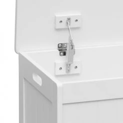 Mobili Rebecca Coffres Et Malles Coffre à Jouets Enfant En MDF Blanc -Coffres et malles Soldes coffre a jouets enfant en mdf blanc 4