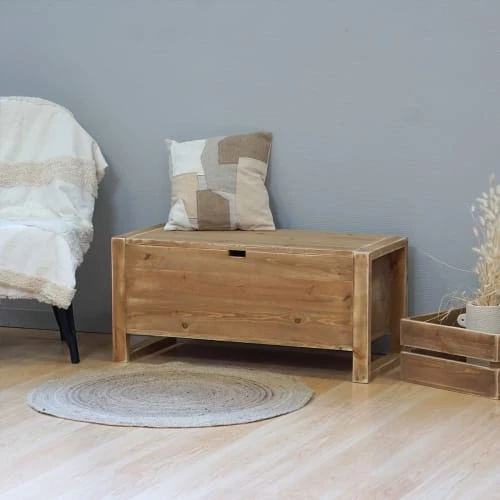 Dendro Coffres Et Malles Coffre De Rangement Bois Massif 4 Dendro Coffres Et Malles Coffre De Rangement Bois Massif – Image 2