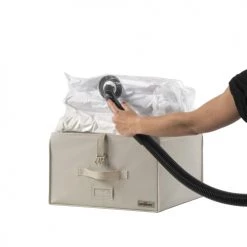 Compactor Aménagements De Placard Et De Dressing Coffre De Rangement Sous Vide 42x42cm -Coffres et malles Soldes coffre de rangement sous vide 42x42cm 3