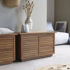 Tikamoon Coffres Et Malles Coffre En Acajou Massif -Coffres et malles Soldes coffre en acajou massif 4