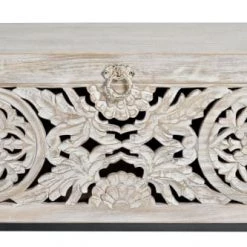 GINER Y COLOMER Coffres Et Malles Coffre En Manguier Et Pieds En Métal -Coffres et malles Soldes coffre en manguier et pieds en metal 4