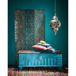 Maisons Du Monde Coffres Et Malles Coffre Indien En Manguier Massif Bleu L 125 Cm 11 Maisons Du Monde Coffres Et Malles Coffre Indien En Manguier Massif Bleu L 125 Cm -Coffres et malles Soldes coffre indien en manguier massif bleu l 125 cm 1000 5 18 121419 8