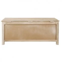 Maisons Du Monde Coffres Et Malles Coffre Sculpté En Manguier Massif Blanc Vieilli -Coffres et malles Soldes coffre sculpte en manguier massif blanc vieilli 1000 9 34 165674 9