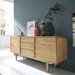 Bois Dessus Bois Dessous Commodes Et Cabinets Commode 2 Placards Et 3 Tiroirs En Mindy -Coffres et malles Soldes commode 2 placards et 3 tiroirs en mindy 2