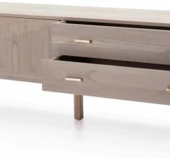 Thai Natura Commodes Et Cabinets Commode 2 Portes 2 Grd Tiroirs Cérusé Blanc 10 Thai Natura Commodes Et Cabinets Commode 2 Portes 2 Grd Tiroirs Cérusé Blanc -Coffres et malles Soldes commode 2 portes 2 grd tiroirs ceruse blanc 3