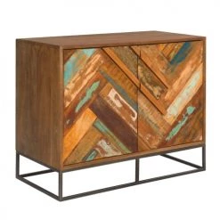 Rendez Vous Déco Commodes Et Cabinets Commode 2 Portes En Bois D'acacia Et Bois Recyclé 13 Rendez Vous Déco Commodes Et Cabinets Commode 2 Portes En Bois D'acacia Et Bois Recyclé -Coffres et malles Soldes commode 2 portes en bois d acacia et bois recycle 5