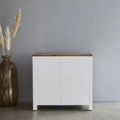 Bois Dessus Bois Dessous Commodes Et Cabinets Commode 2 Tiroirs 2 Niches En Pin Recyclé -Coffres et malles Soldes commode 2 tiroirs 2 niches en pin recycle 3