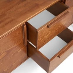 Skandica Commodes Et Cabinets Commode 2 Tiroirs 2 Portes En Pin Massif Foncé 11 Skandica Commodes Et Cabinets Commode 2 Tiroirs 2 Portes En Pin Massif Foncé -Coffres et malles Soldes commode 2 tiroirs 2 portes en pin massif fonce 3