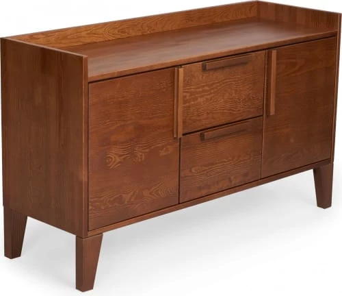 Skandica Commodes Et Cabinets Commode 2 Tiroirs 2 Portes En Pin Massif Foncé 3 Skandica Commodes Et Cabinets Commode 2 Tiroirs 2 Portes En Pin Massif Foncé