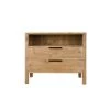 Dendro Commodes Et Cabinets Commode 2 Tiroirs Bois Massif -Coffres et malles Soldes commode 2 tiroirs bois massif