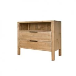 Dendro Commodes Et Cabinets Commode 2 Tiroirs Bois Massif -Coffres et malles Soldes commode 2 tiroirs bois massif 4