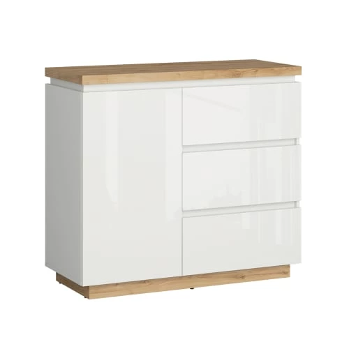 Brw Commodes Et Cabinets Commode 3 Tiroirs 1 Porte Blanche Et Naturelle 3 Brw Commodes Et Cabinets Commode 3 Tiroirs 1 Porte Blanche Et Naturelle
