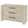 Altobuy Commodes Et Cabinets Commode 3 Tiroirs Aspect Bois Clair