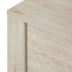 Altobuy Commodes Et Cabinets Commode 3 Tiroirs Aspect Bois Clair -Coffres et malles Soldes commode 3 tiroirs aspect bois clair 4