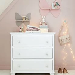 Maisons Du Monde Commodes Et Cabinets Commode 3 Tiroirs Blanche -Coffres et malles Soldes commode 3 tiroirs blanche 1000 6 40 135258 7
