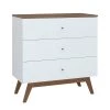 Brw Commodes Et Cabinets Commode 3 Tiroirs Blanche Et Naturelle 2 Brw Commodes Et Cabinets Commode 3 Tiroirs Blanche Et Naturelle -Coffres et malles Soldes commode 3 tiroirs blanche et naturelle 6