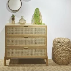 ID Kids Commodes Et Cabinets Commode 3 Tiroirs Bois Massif -Coffres et malles Soldes commode 3 tiroirs bois massif 2