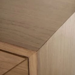 Altobuy Commodes Et Cabinets Commode 3 Tiroirs Bois Naturel Et Teinté Or -Coffres et malles Soldes commode 3 tiroirs bois naturel et teinte or 5