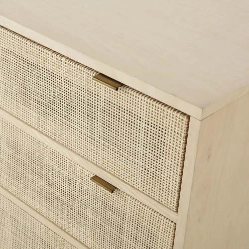 Maisons Du Monde Commodes Et Cabinets Commode 3 Tiroirs Cannage En Rotin 5 Maisons Du Monde Commodes Et Cabinets Commode 3 Tiroirs Cannage En Rotin – Image 3
