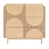 Drawer Commodes Et Cabinets Commode 3 Tiroirs Design En Bois -Coffres et malles Soldes commode 3 tiroirs design en bois